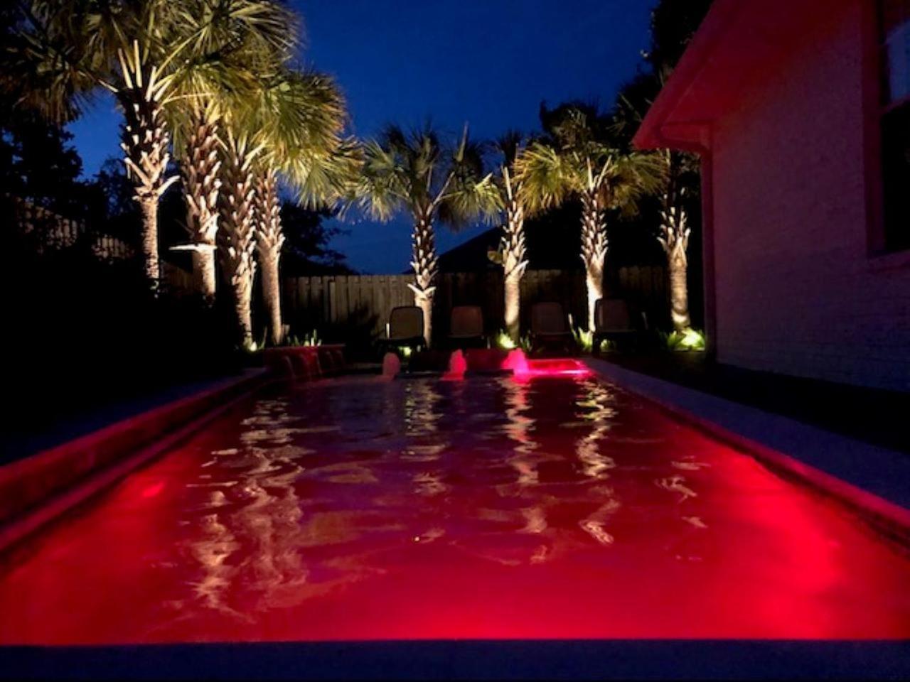 Beautiful Pet Friendly Home! New Tropical Pool, Opt Golf Cart And Pool Heat, Minutes To Beach เดสติน ภายนอก รูปภาพ